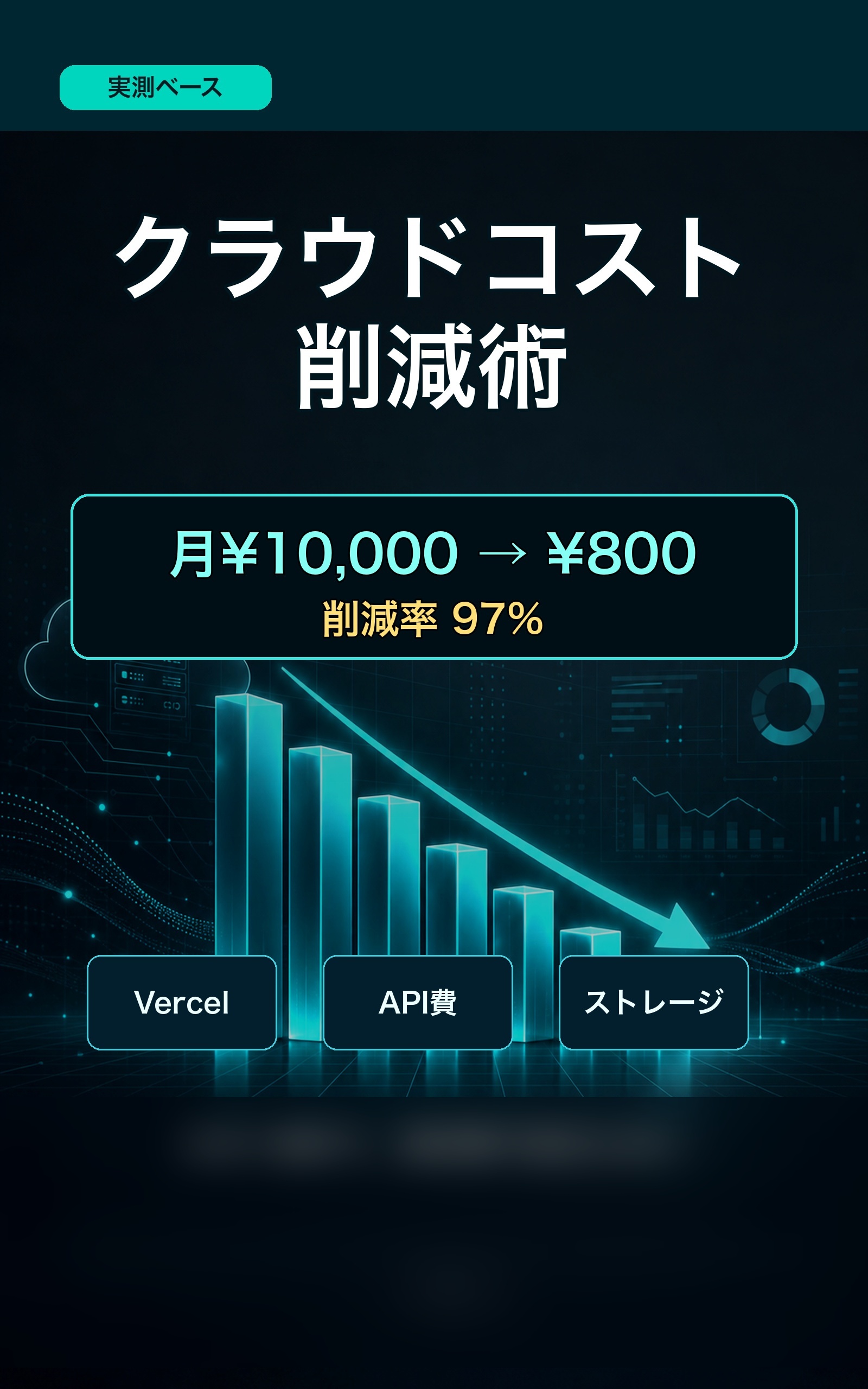 副業会社員のクラウドコスト削減術の表紙