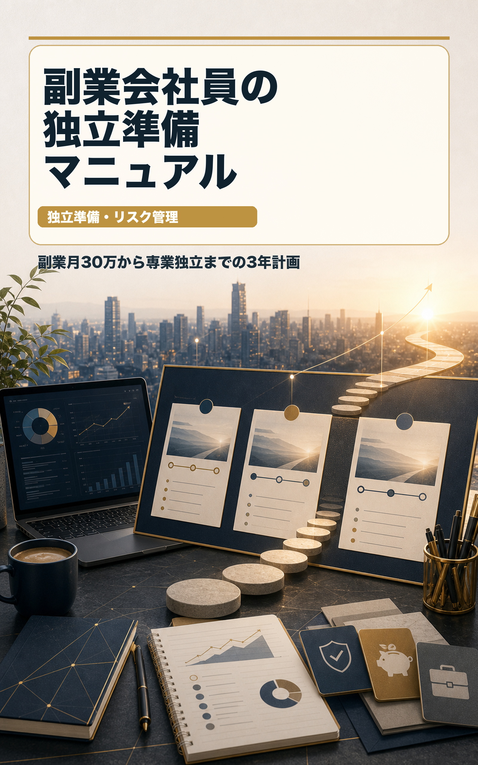 副業会社員の独立準備マニュアルの表紙