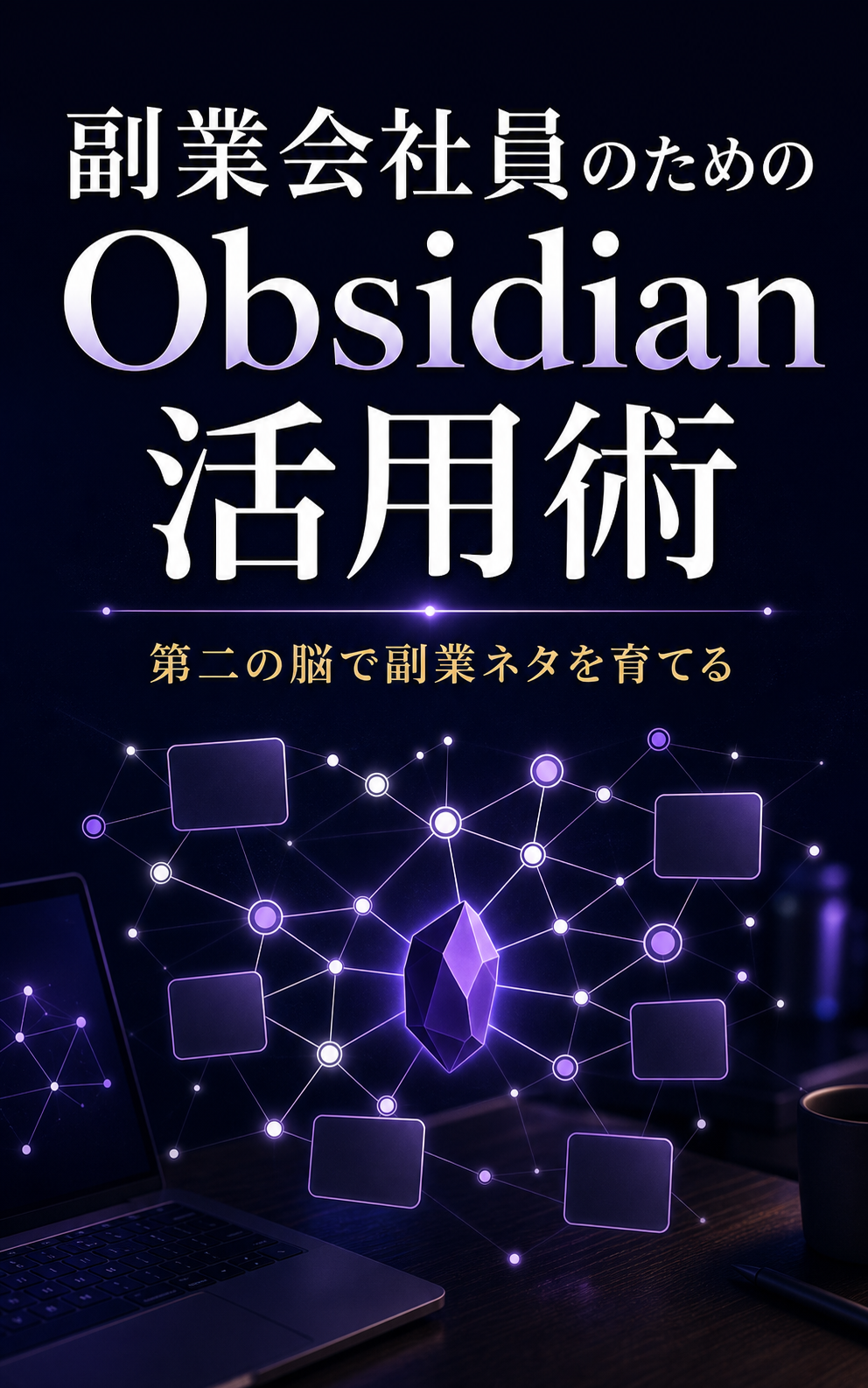副業会社員のためのObsidian活用術の表紙
