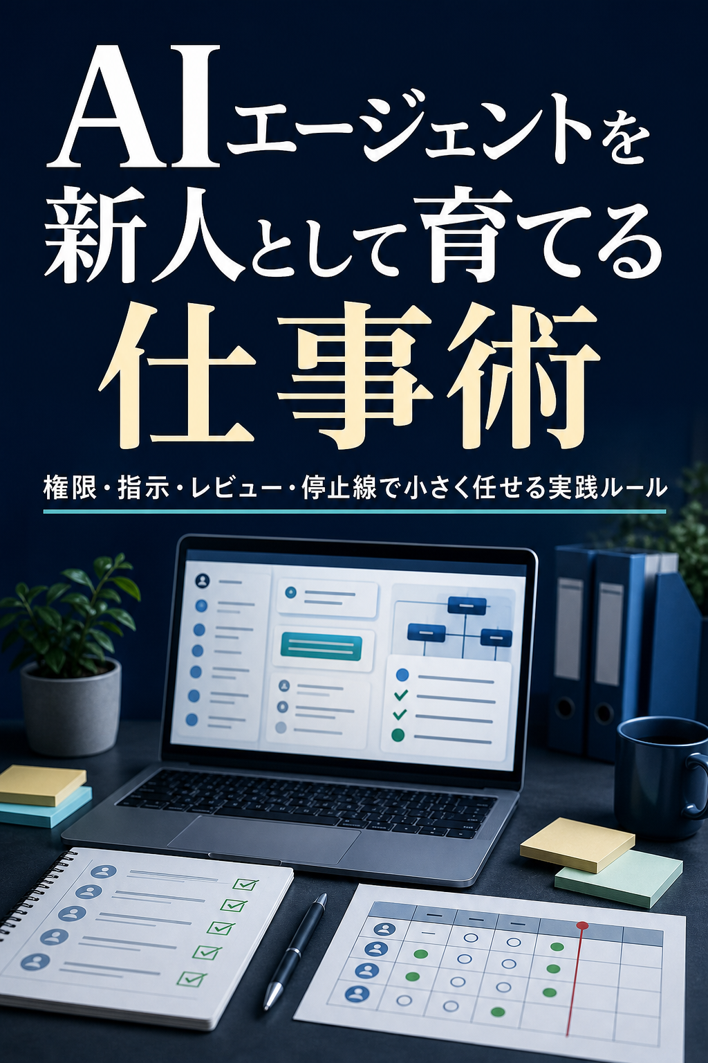 AIエージェントを新人として育てる仕事術の表紙