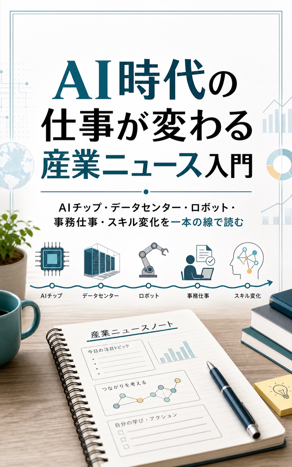 AI時代の仕事が変わる産業ニュース入門の表紙