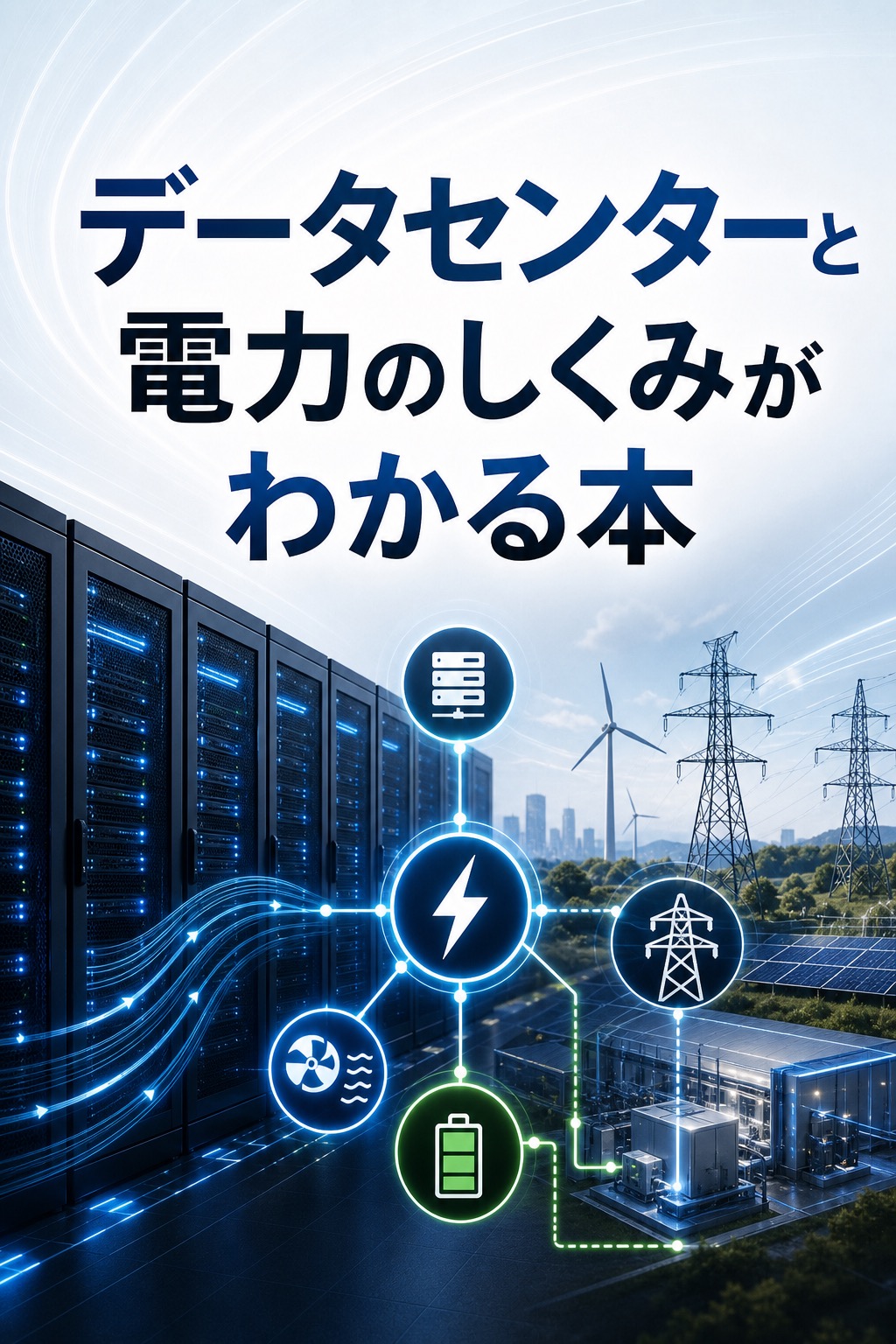 データセンターと電力のしくみがわかる本の表紙