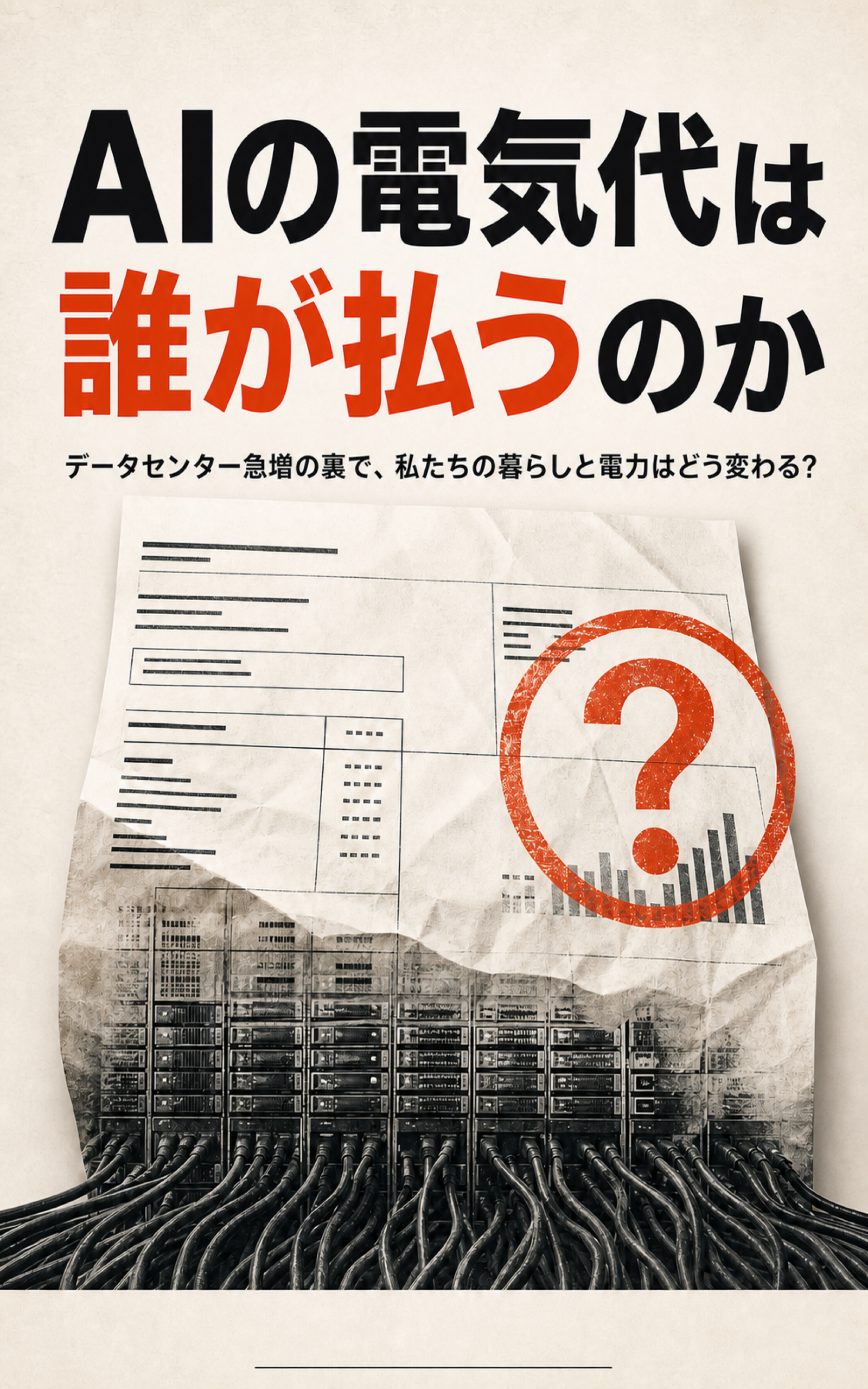 AIの電気代は誰が払うのかの表紙